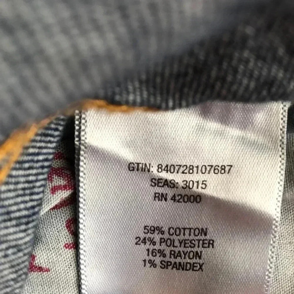 🆕Nicki Minaj High Rise Jean Shorts 5/6🆕 - Picture 7 of 7